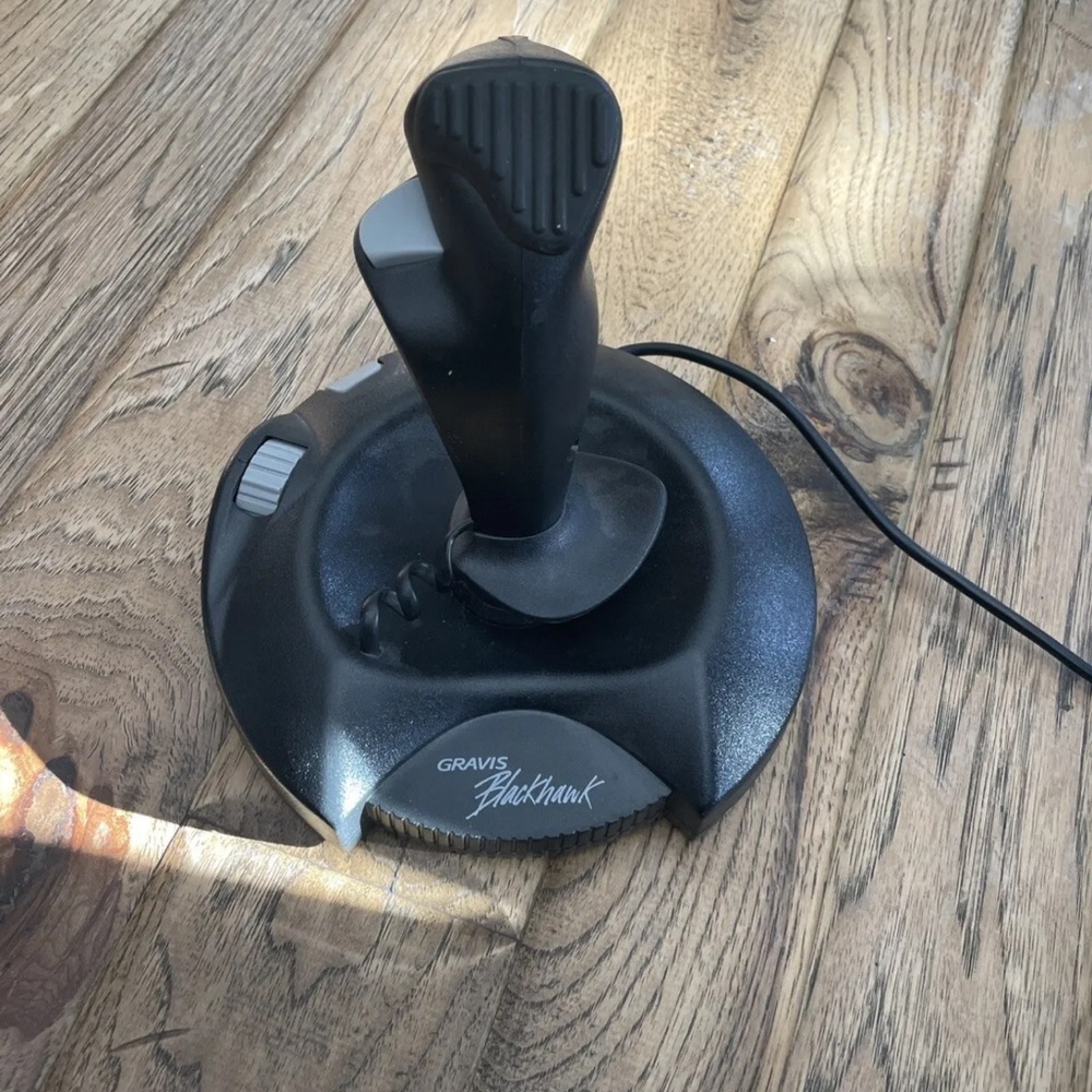 Vintage Gravis Blackhawk PC Joystick Gaming Computer Controller WORKS